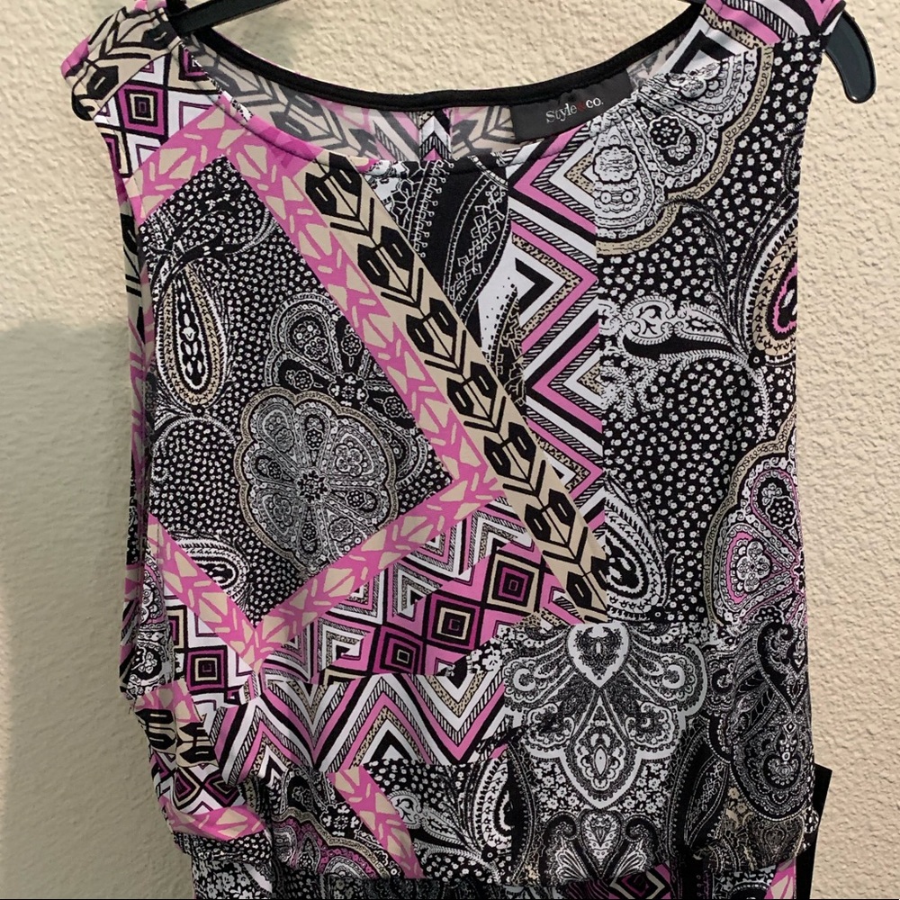 Style & Co sleeveless dress
